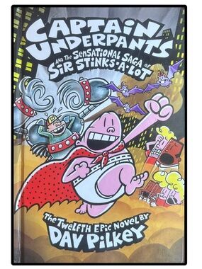 BUNDLE & SAVE🎉Captain Underpants & the Sensational Saga of Sir Stinks-A-Lot